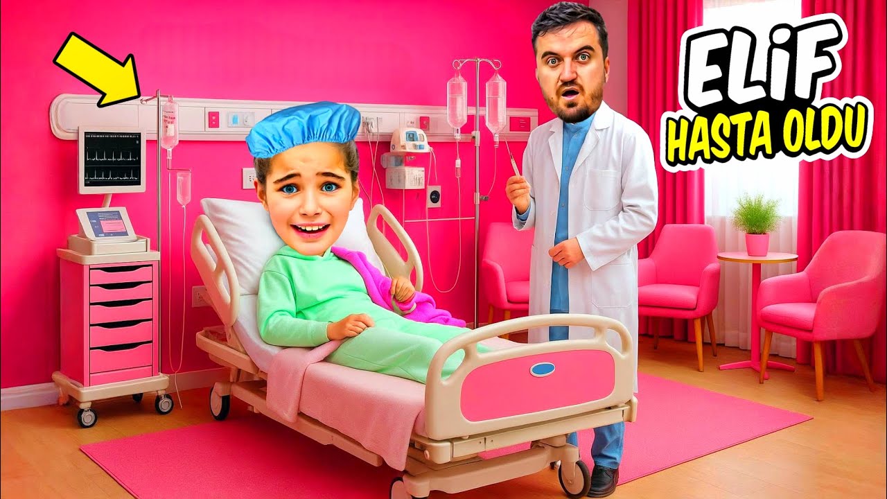 EYVAH ELİF SİNEM ÇOK HASTA İĞNE YAPTILAR SERUM TAKTILAR ‼️