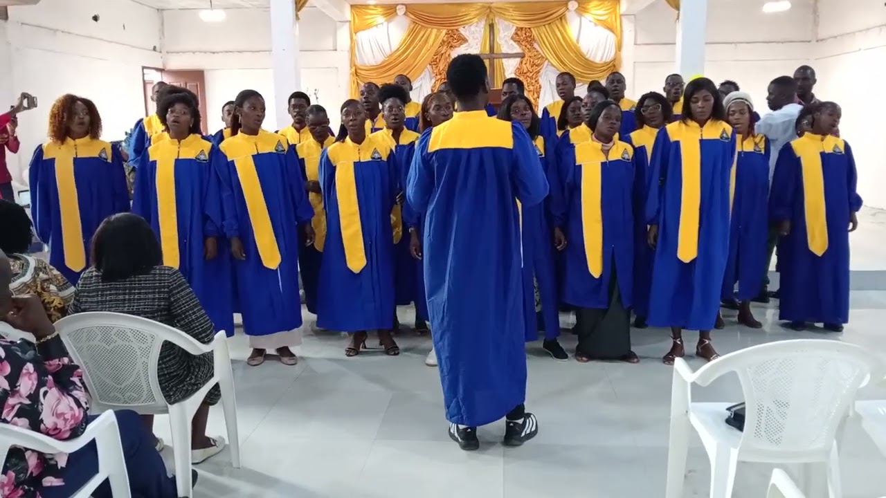 Coro Central de Nova Jerusalém, Malanje. Momento eternizado em vídeo. 