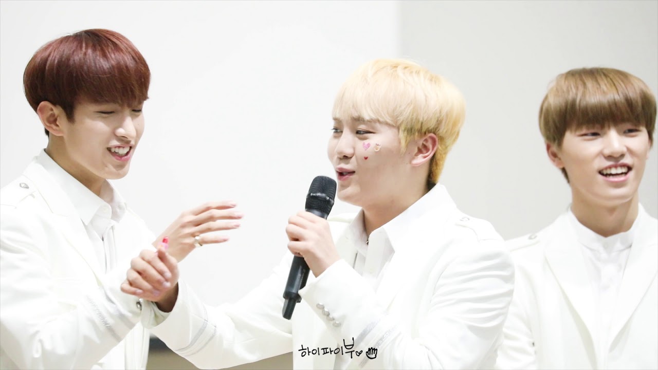 171214 조은뮤직 팬싸인회 승관이의 초코코와 귀여움 모먼트
