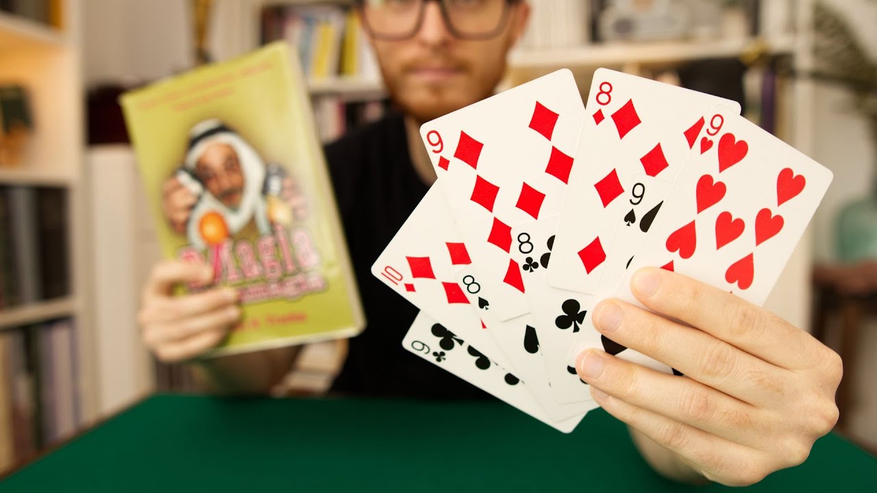 Truco De Magia Cartas Rojas Y Negras