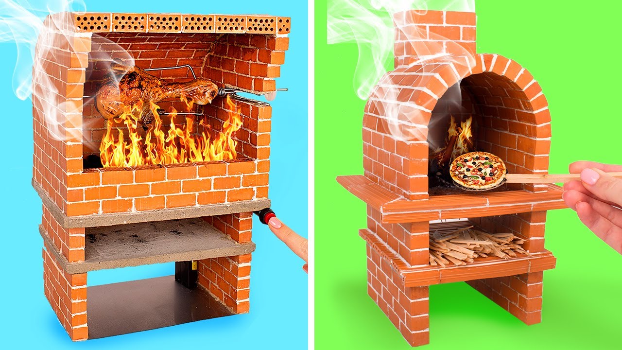 Building Mini Ovens From Mini Bricks 🧱