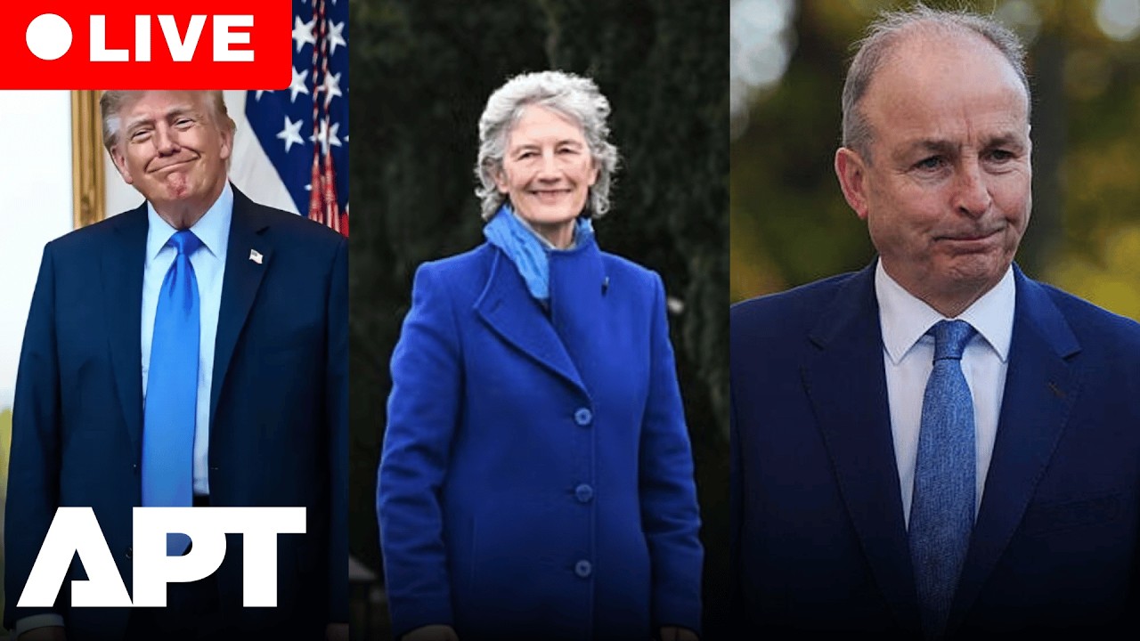 LIVE: Trump Heads To Ireland For Talks With President Connolly & PM Martin | APT