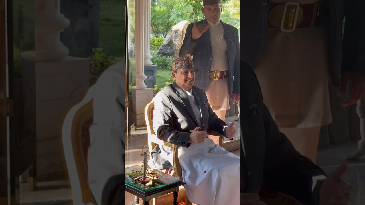 Tika from King Gyanendra Shah
