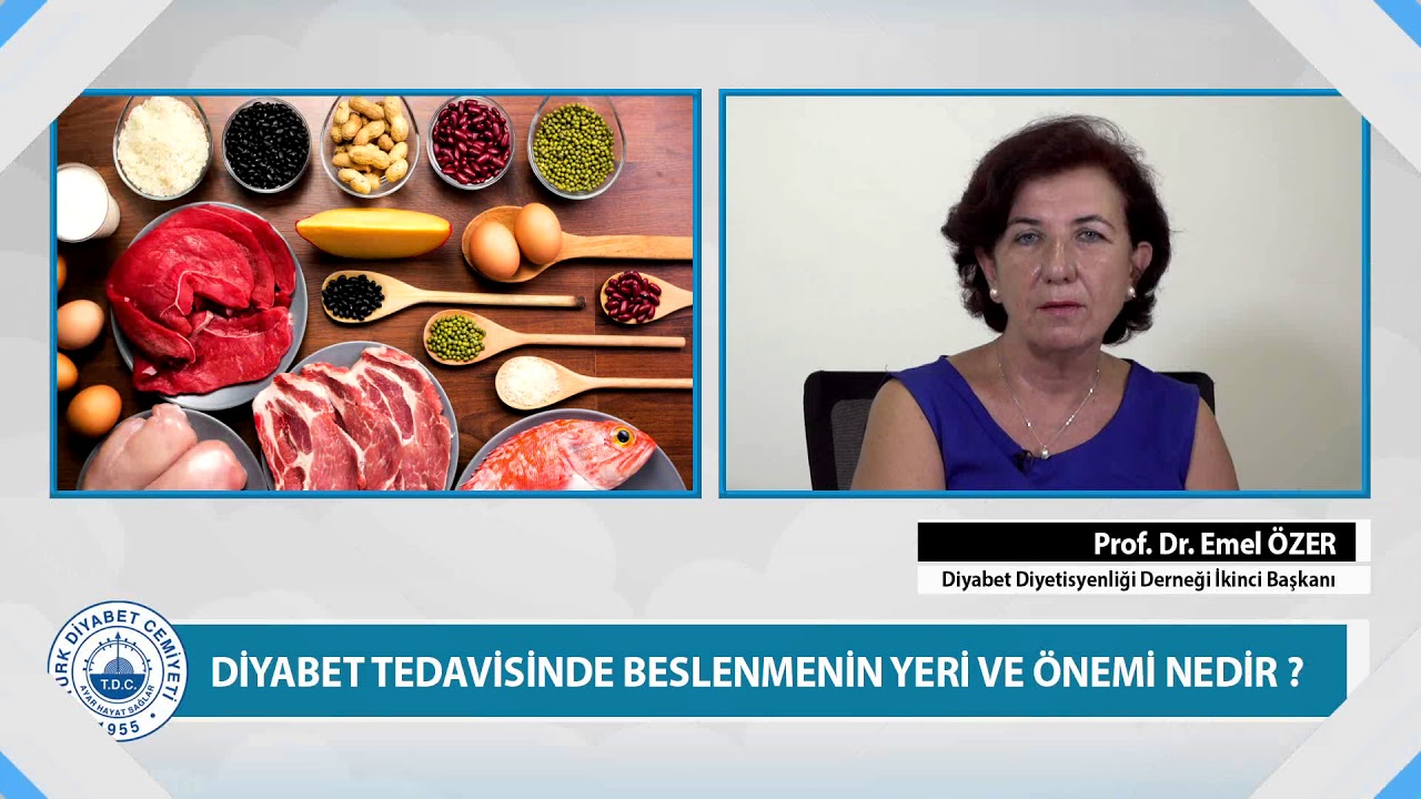 Diyabet tedavisinde beslenmenin yeri ve önemi nedir?