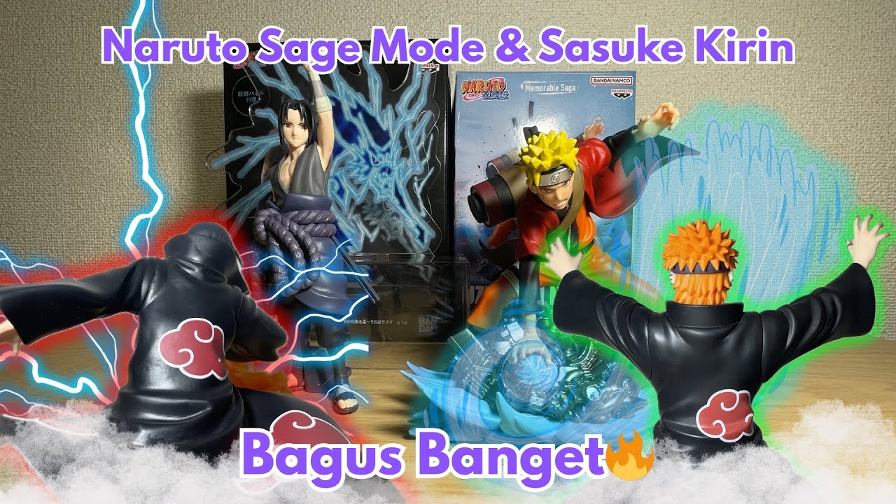 Viral Banget🔥Epic Scene✨Naruto Sage Mode Memorable Saga Special And Sasuke Kirin Panel Spectacle