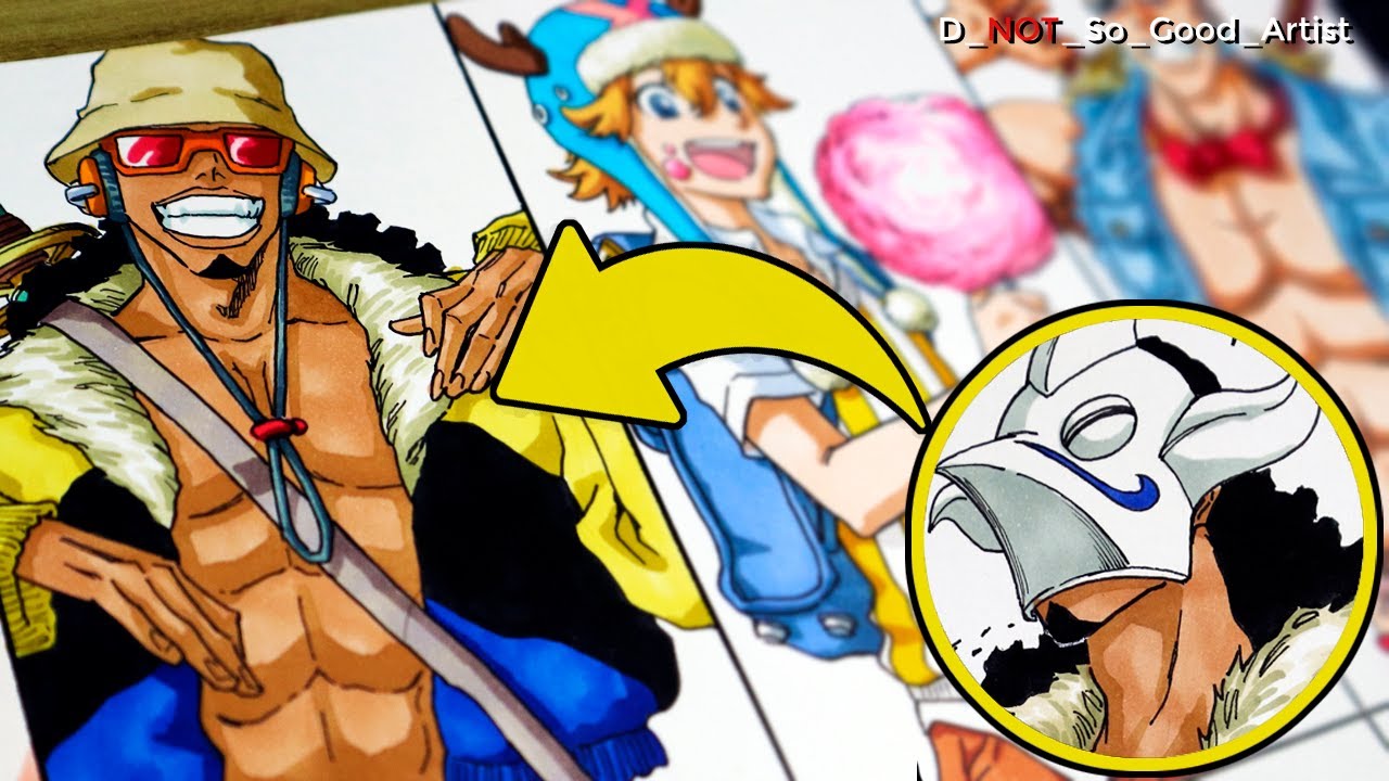 Drawing The Straw Hat Pirates as Vizards w/ their Hollow Mask | One Piece X Bleach + @parblotablet