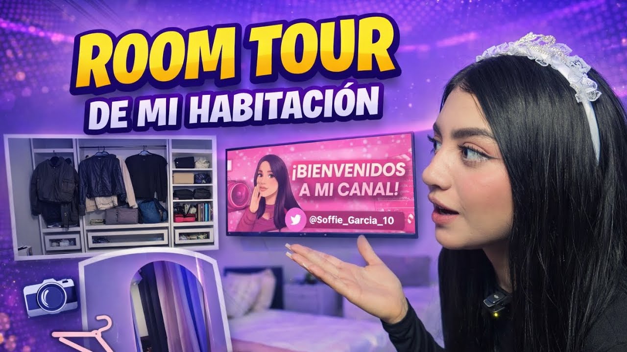 ☀️🚪ROOM TOUR POR MI CUARTO SOÑADO 😴🛁/ SOFFIE GARCIA 