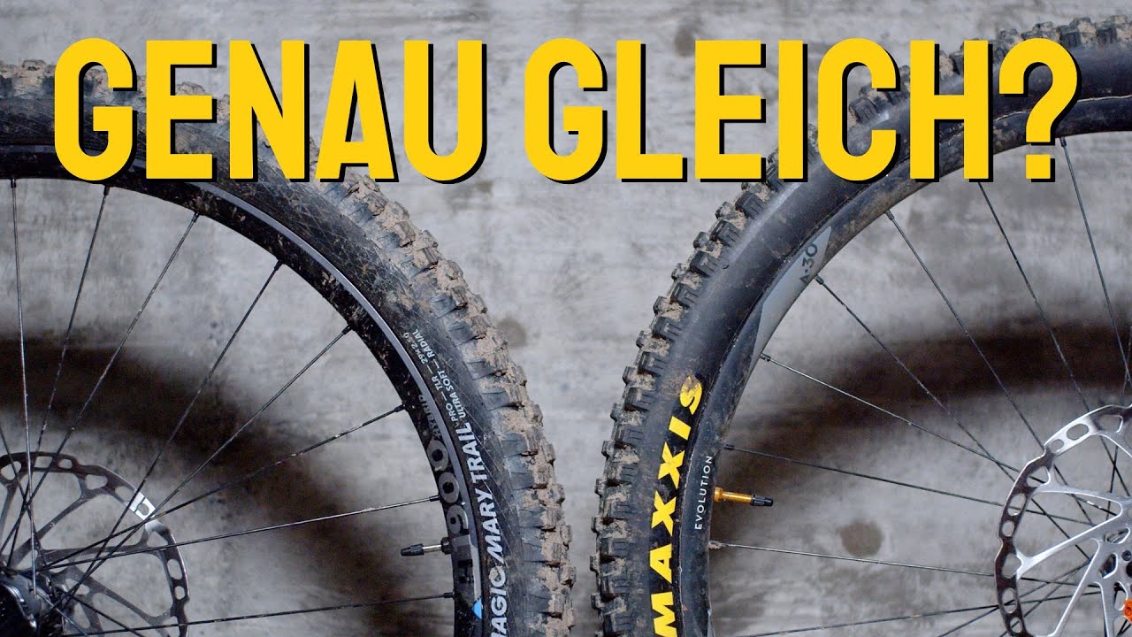 Schwalbe Radial vs. Maxxis Exo+ - welcher Mountainbike-Reifen ist schneller?