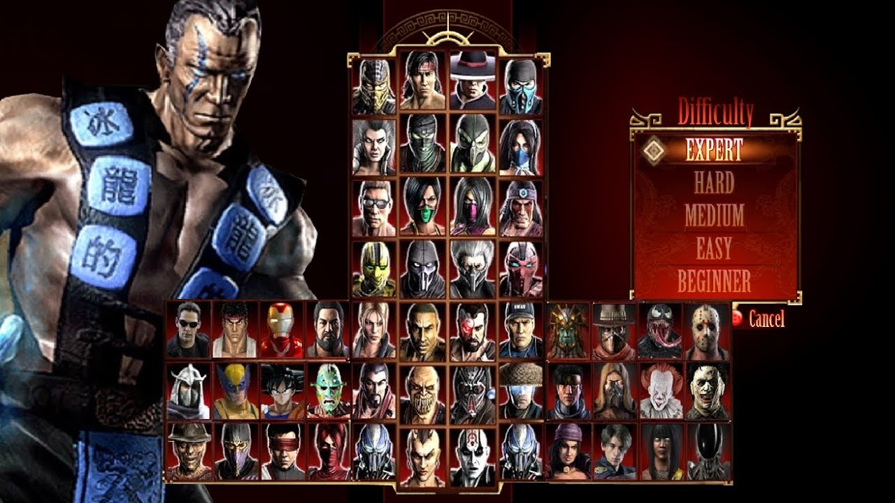 Mortal Kombat 9 - SUB-ZERO DEADLY ALIANCE MOD - Expert Arcade Ladder - Gameplay @(1080p) - 60ᶠᵖˢ ✔