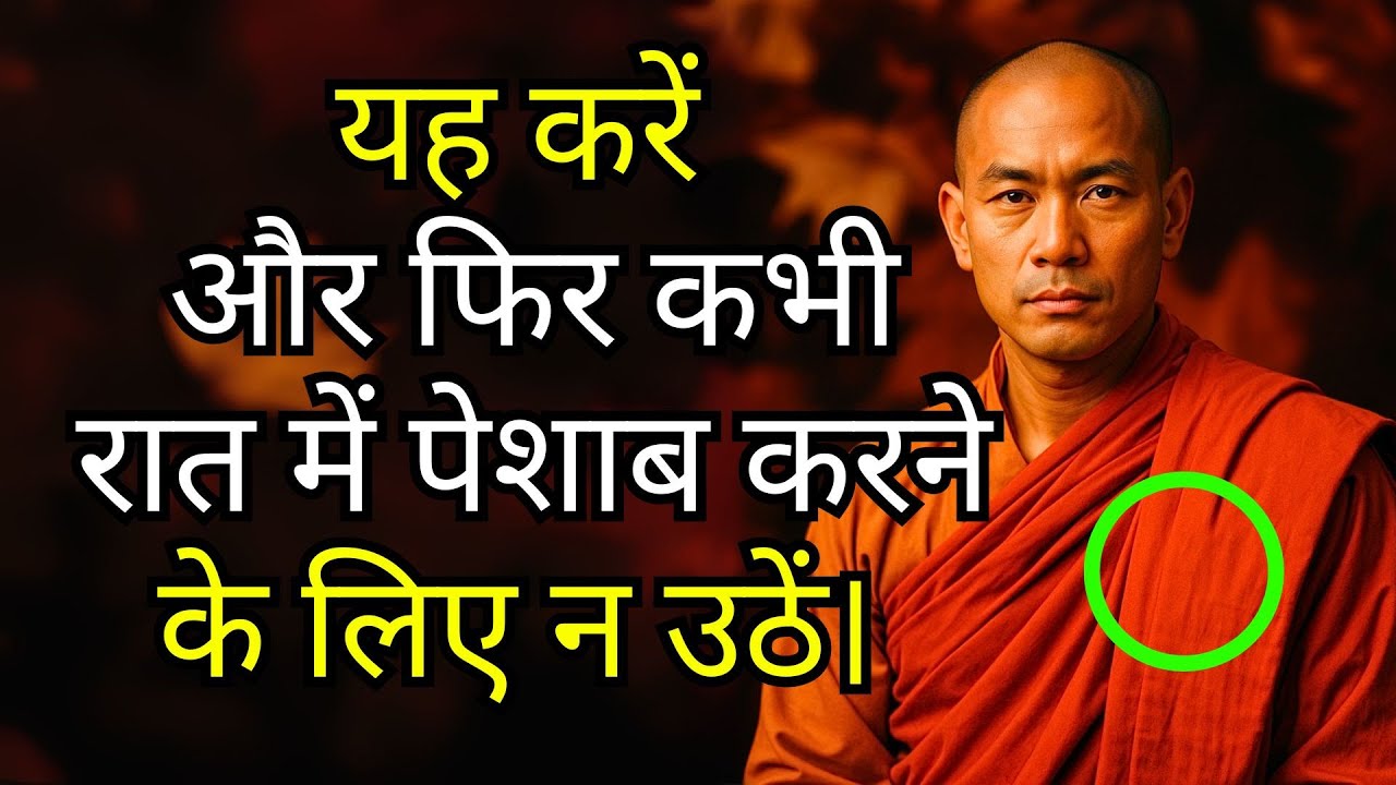 बुज़ुर्गों के लिए: यही गलती वह कारण है जिसकी वजह से आप रात में पेशाब करने के लिए जागते हैं।