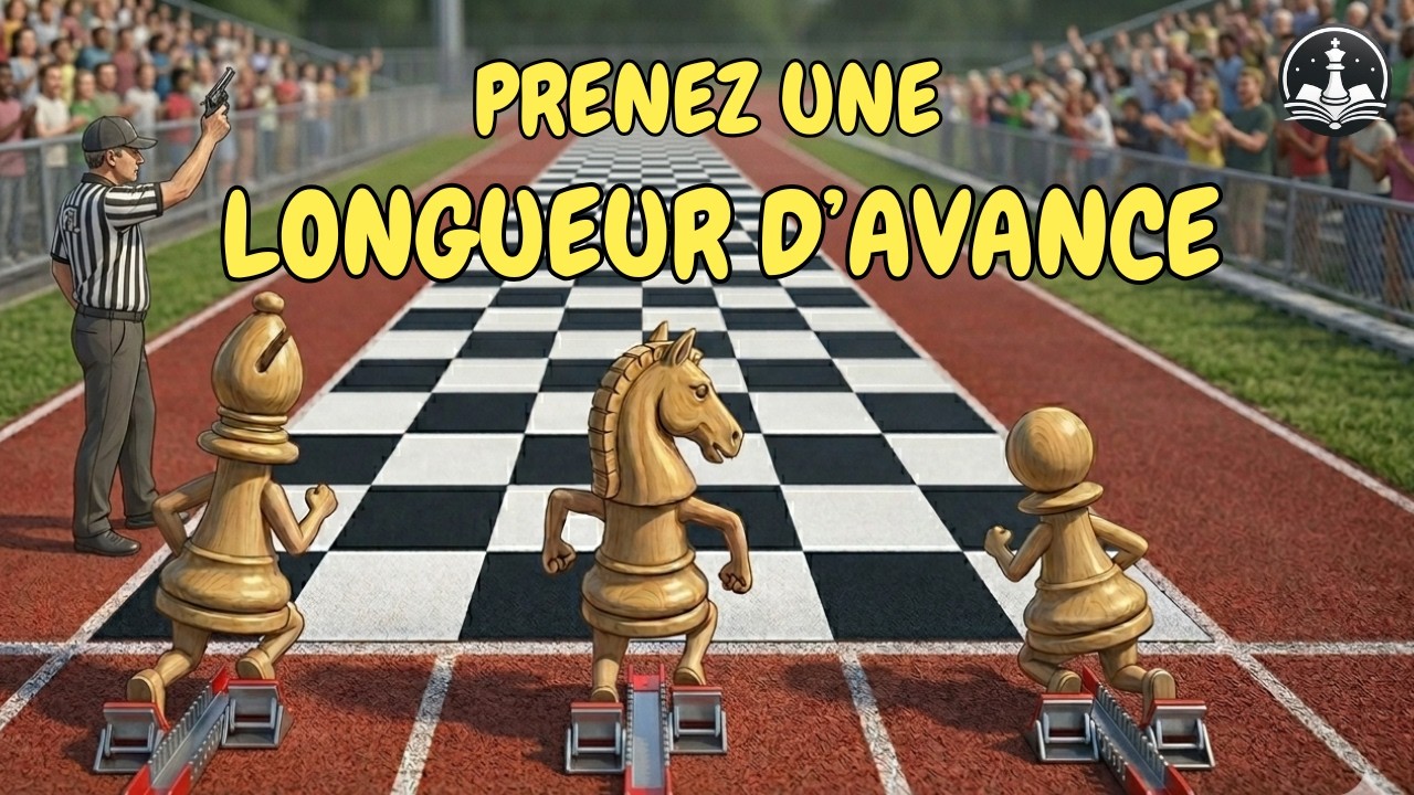 Centre et développement aux échecs 1/4. Le gain de temps dans l'ouverture (Nimzowitsch, Mon Système)
