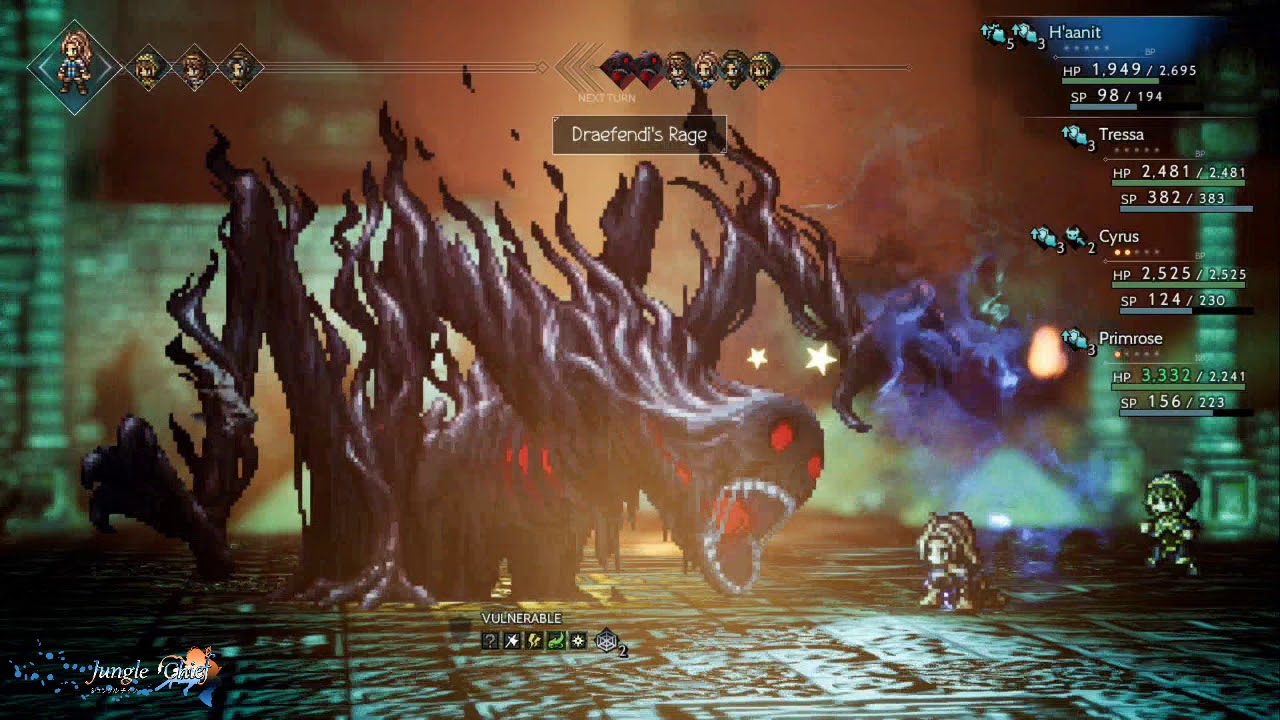 Octopath Traveler - Red Eye - H'aanit (Final Boss)