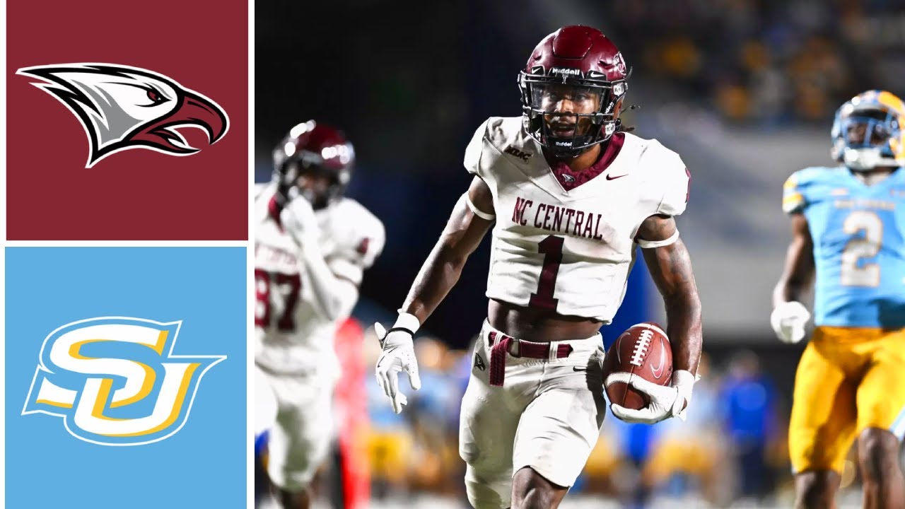 North Carolina Central vs. Southern Highlights | FCS Week 1 | 2025 College Football