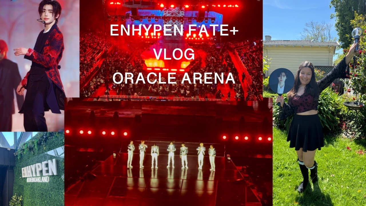 Finally! My Engene Vlog | Enhypen |  FATE+ World Tour | Oracle Arena, April 28th, 2024