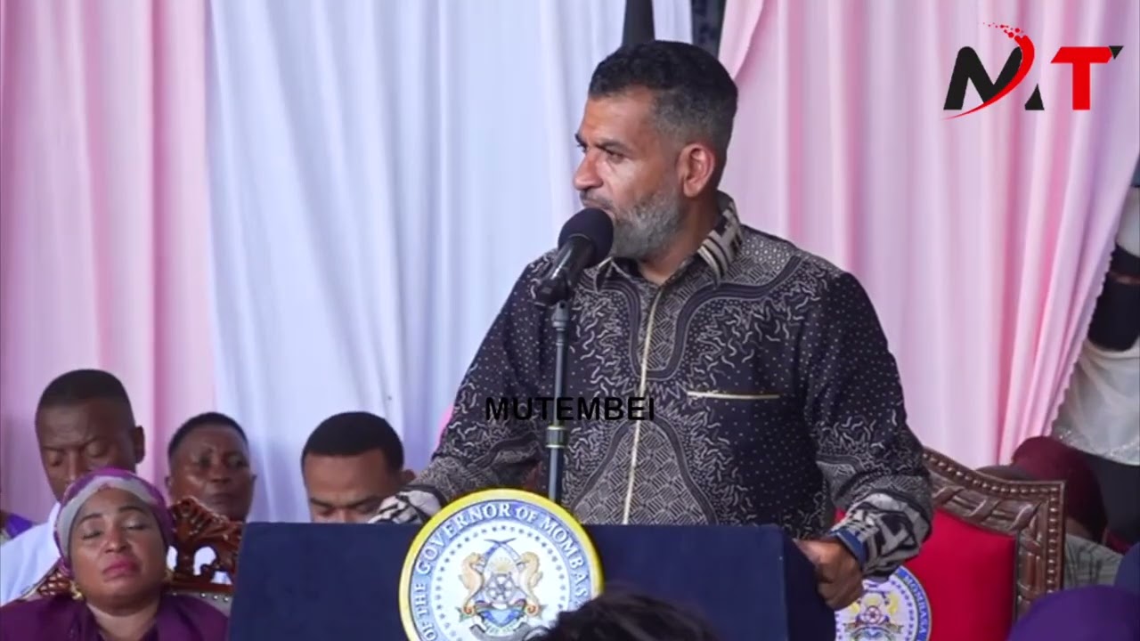 Joho Must be Ruto's Running Mate in 2027!!Abdulswamad Says as he Lectures Sifuna!