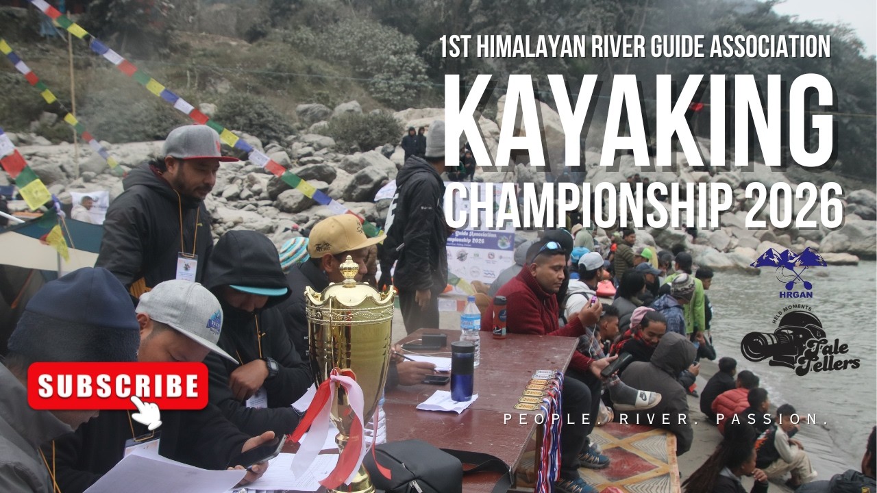 1st Himalayan River Guide Association Kayak Championship 2026 | River Sports Vlog| Whitewater Action