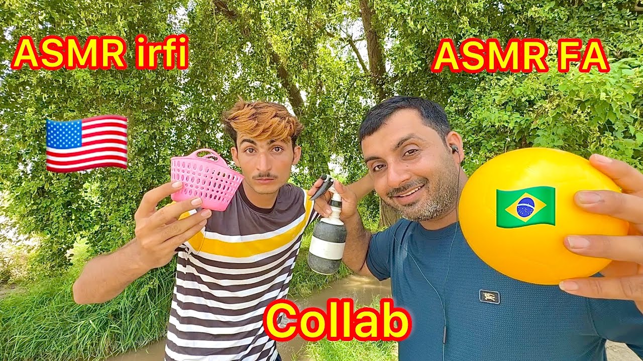ASMR collab with ASMR irfi