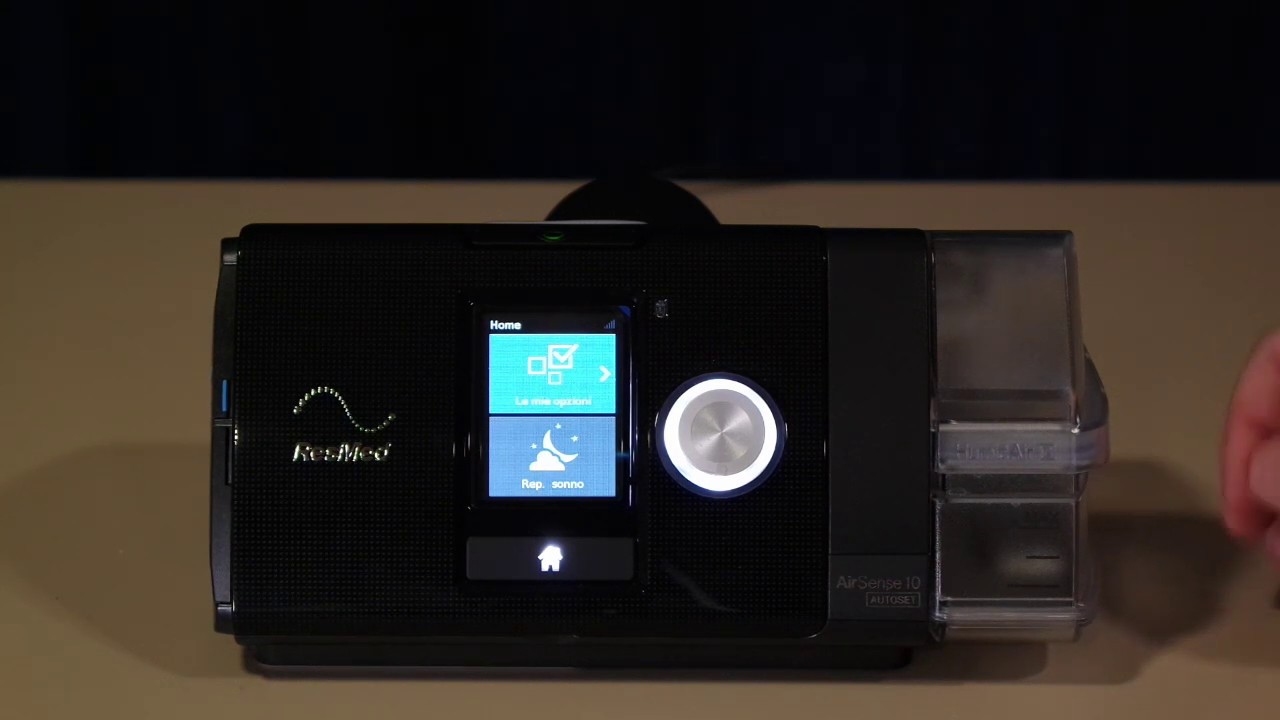 Istruzioni CPAP Resmed Airsense10 Autoset.mp4