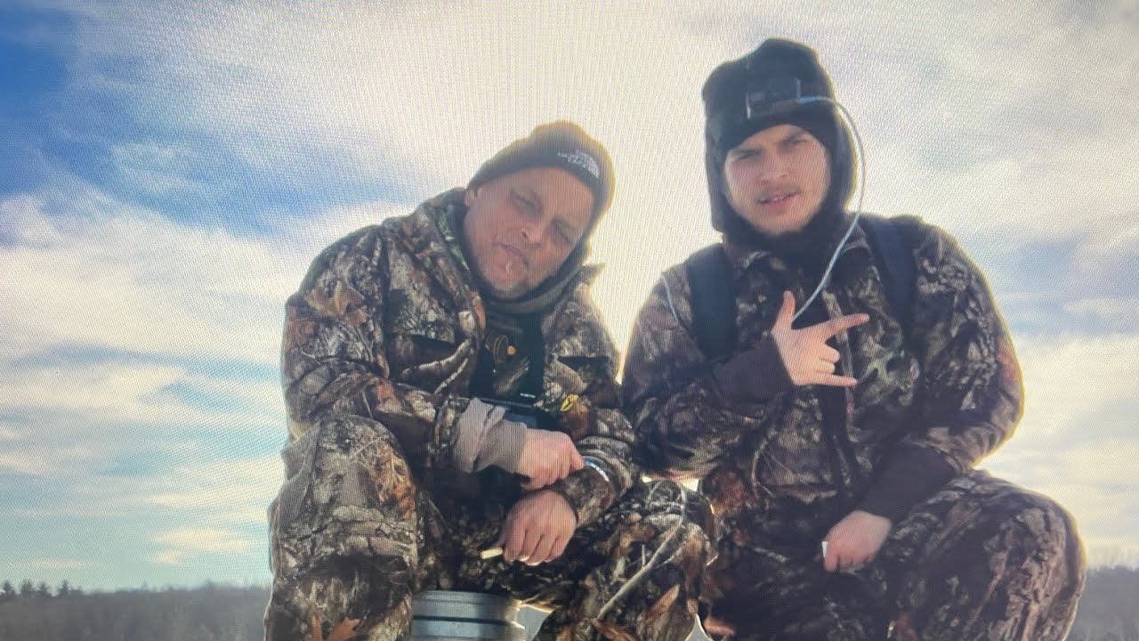 On the Hunt! Ice fishing in upstate NY! 