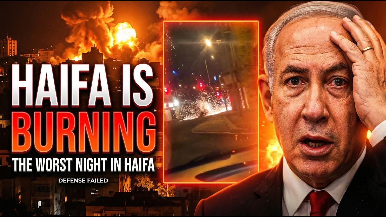 HAIFA Under Attack &ndash; Iran Strikes Critical Infrastructure
