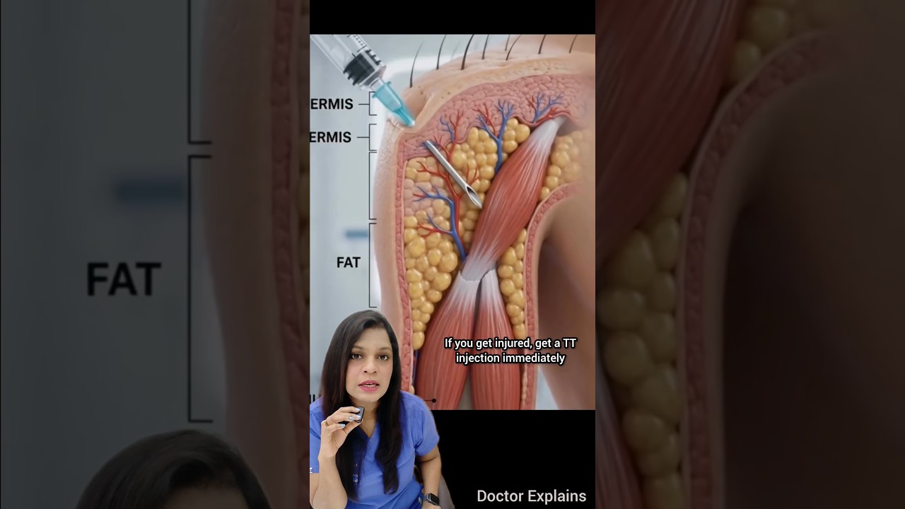 When to take TT injection #ent #drnalliramya # #healthawareness #teluguhealth #tetanus #injection