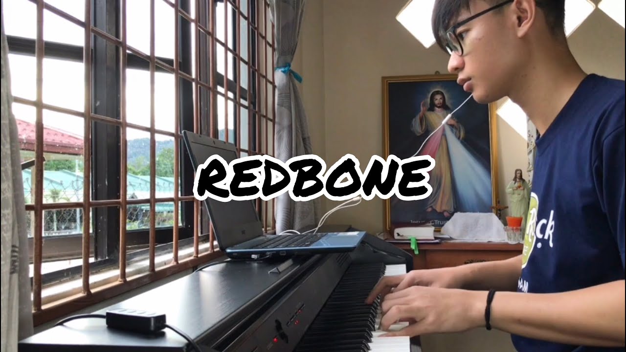 Redbone - Childish Gambino (Piano Cover by Charlie) (Short Cover)