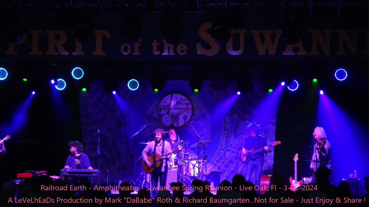 Railroad Earth - Amphitheater - Suwannee Spring Reunion - Live Oak, Fl   3- 23- 2024