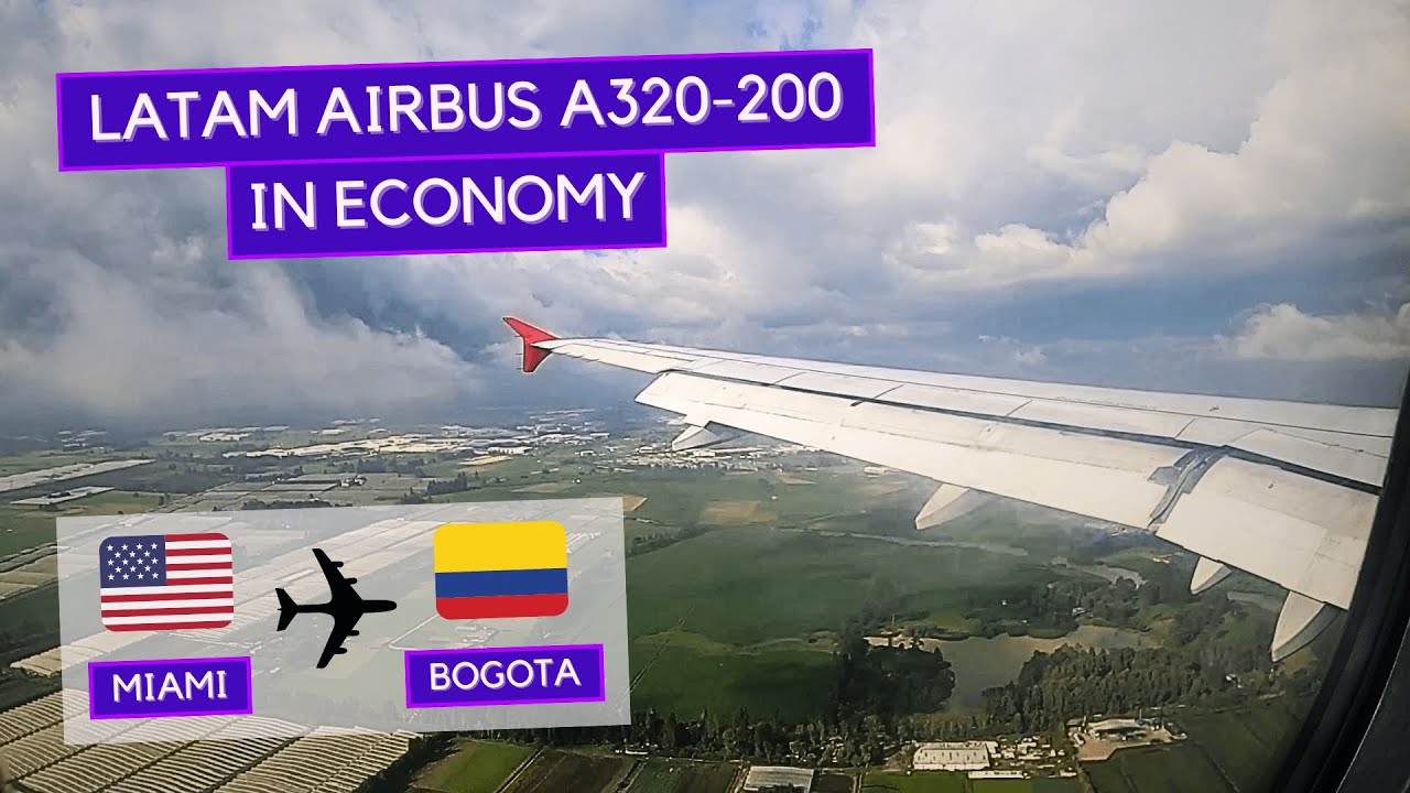 TRIP REPORT | LATAM Airbus A320 (Economy) | Miami - Bogota
