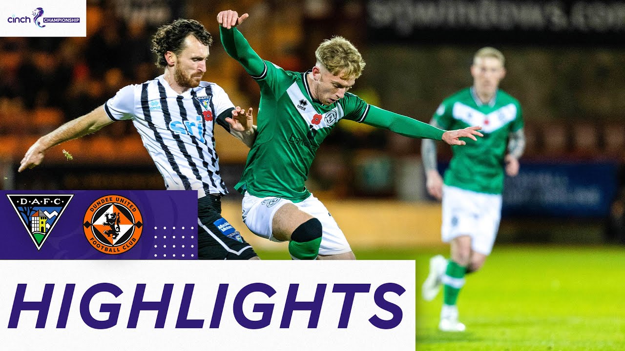 Dunfermline 1-2 Dundee United | Late Mochrie Winner For The Tangerines! | cinch Championship