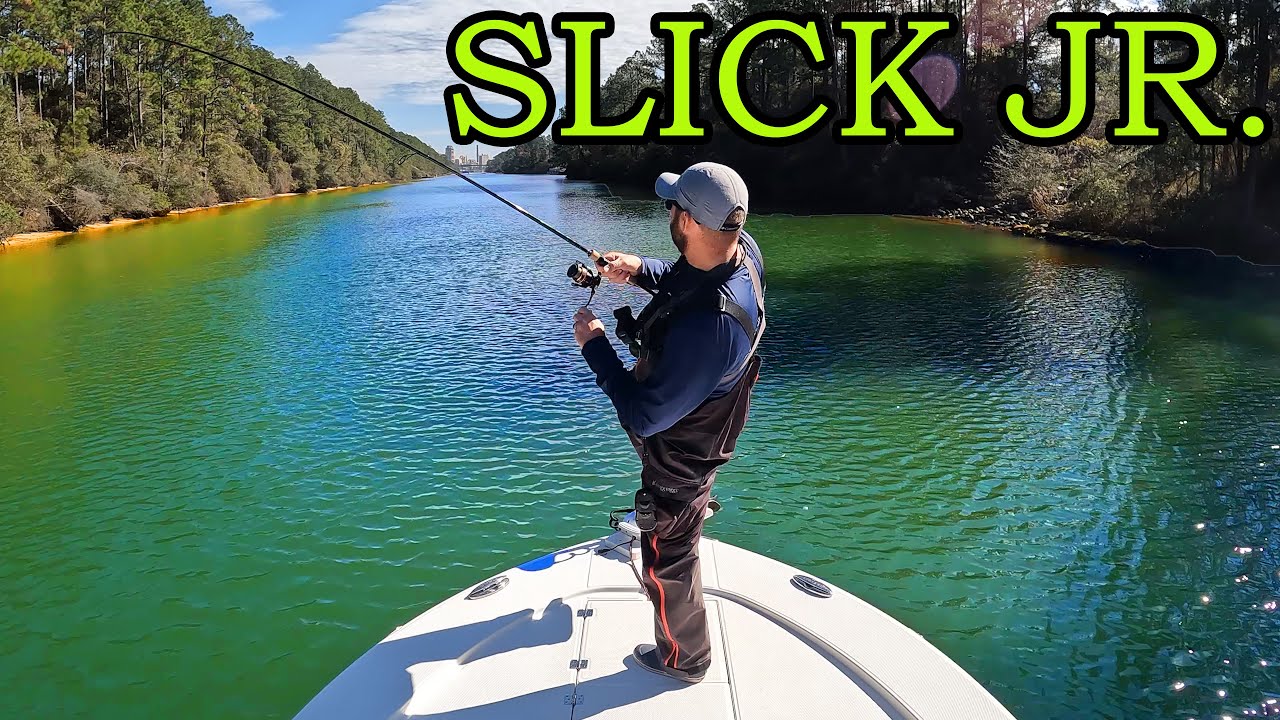 Fishing is HOT this Winter With The Slick JR.