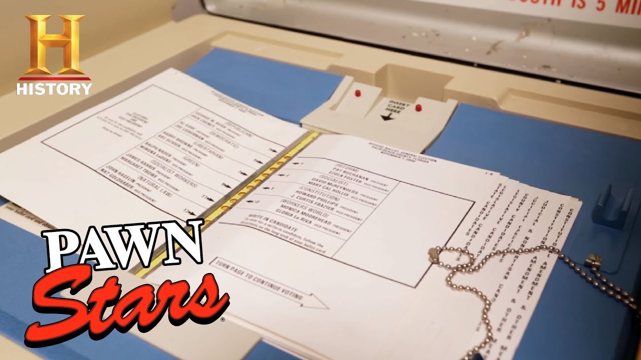 2000 Presidential Election Voting Booth (Season 14) | Pawn Stars