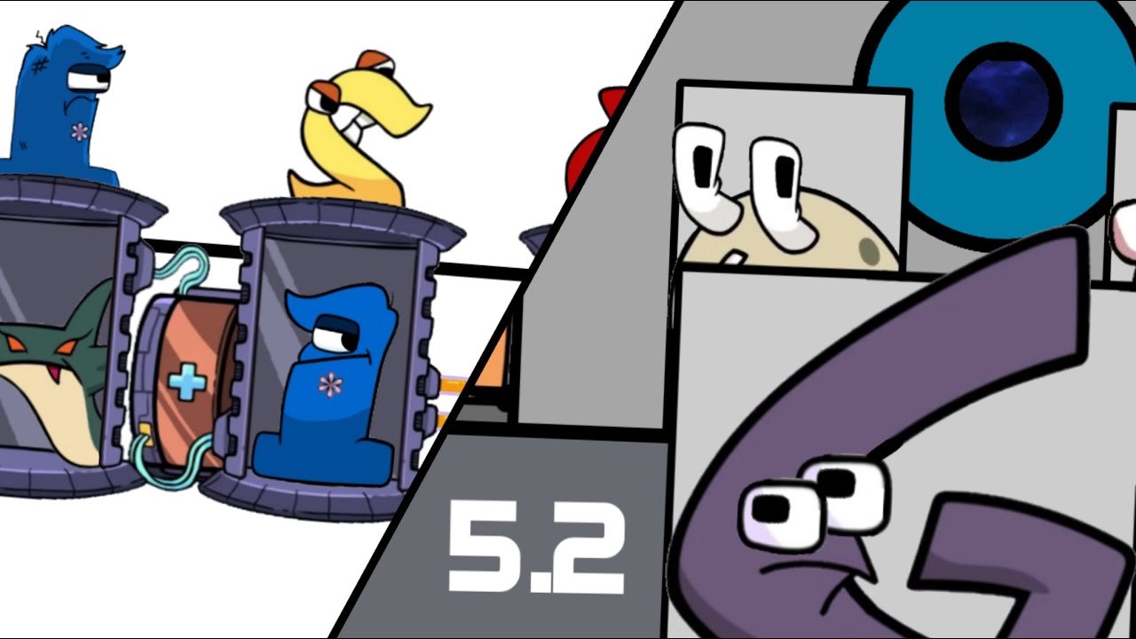 Number Lore 5.2 | Alphabet Lore (Fan Made Concept) Animation