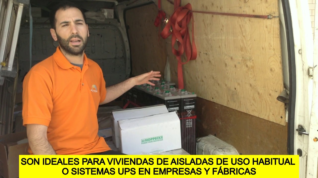 Baterías Estacionarias OPzS HOPPECKE | Presentación