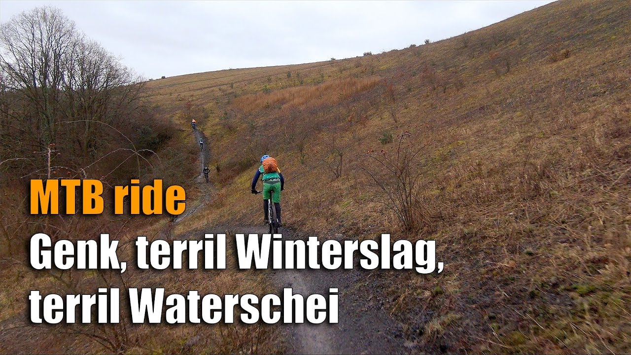 MTB: Genk, terril Winterslag, terril Waterschei