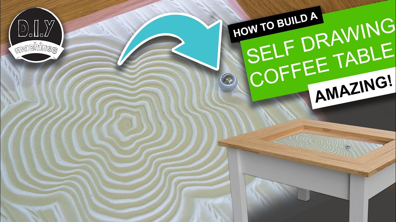 Build a Sisyphus MAGIC SAND Coffee Table - Arduino | Pi | 3D Printed