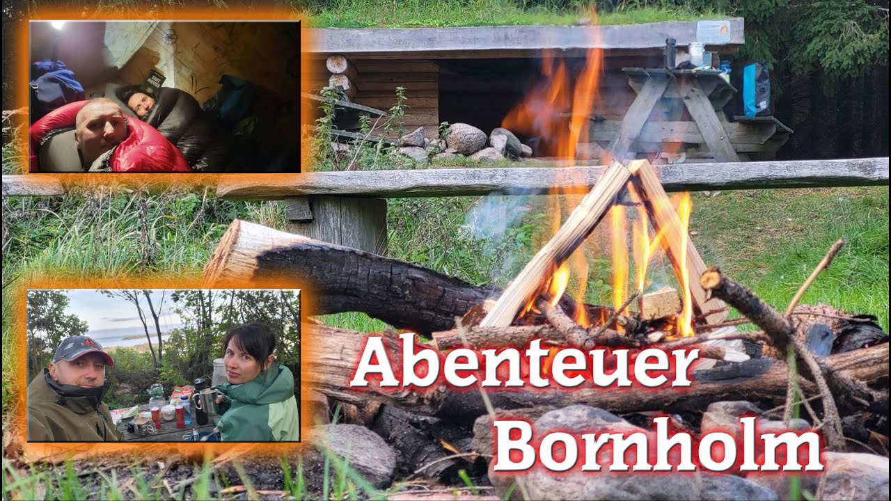BORNHOLM  Radreise über Dänemarks malerische Insel mit Übernachtungen in den Sheltern #adventure