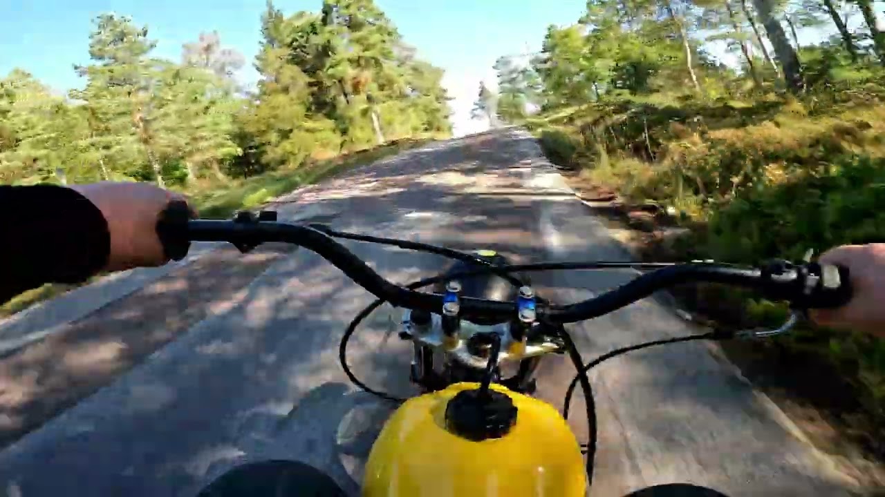 Moppebus över Brudfjället, ca 8 minuter (4K)