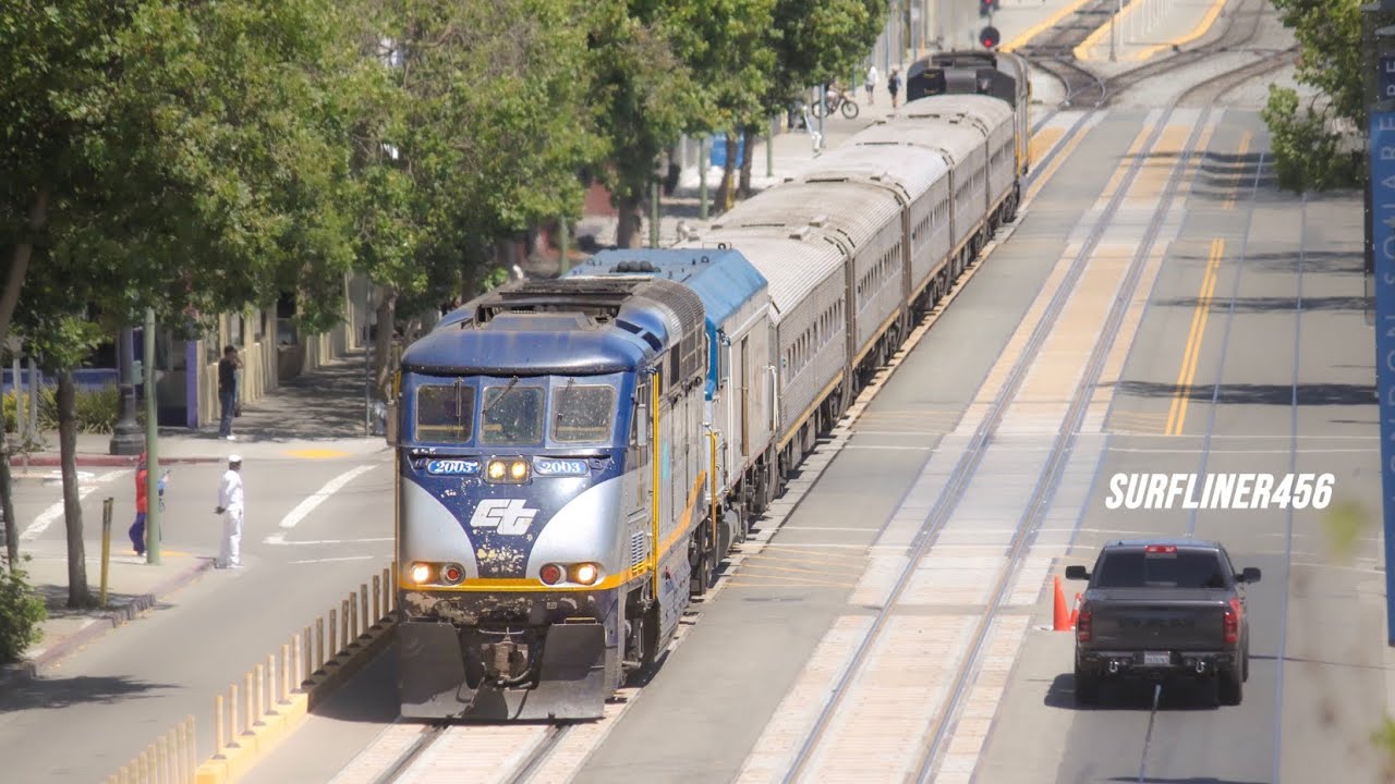 [HD] NORCAL AMTRAK TRAINS!! | Capitol Corridor & San Joaquins
