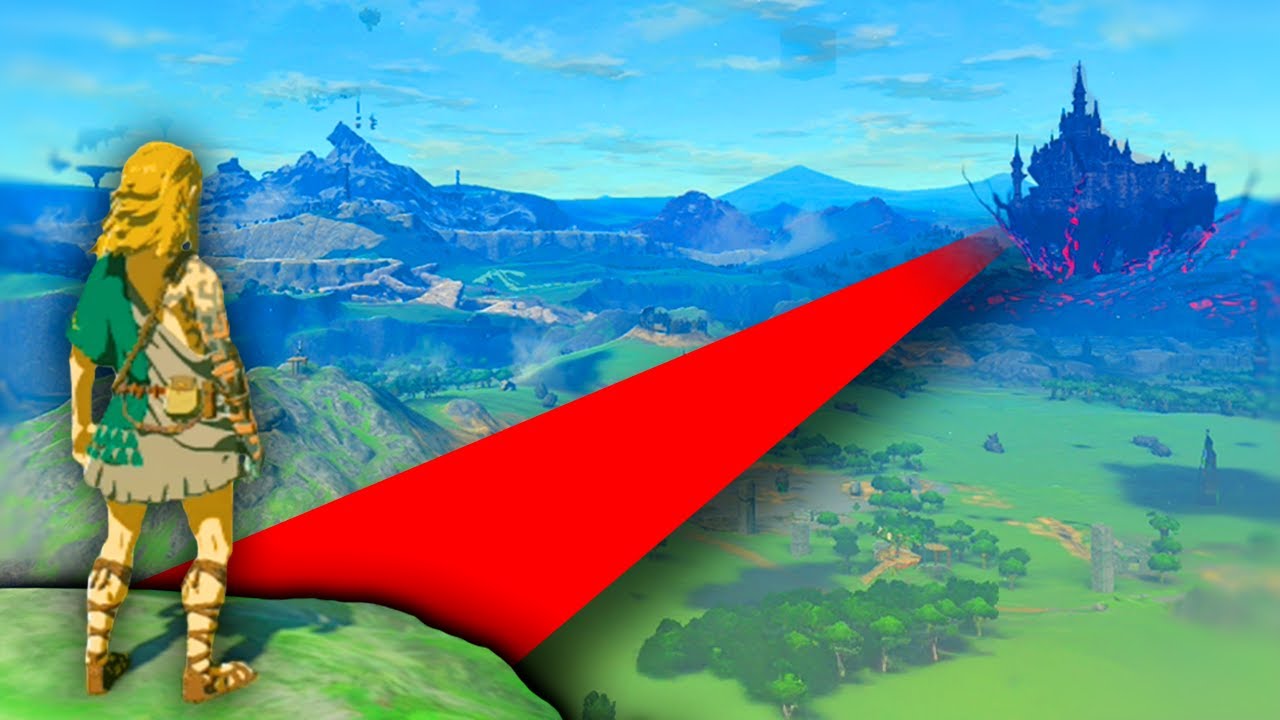 Peut-on TRAVERSER Tears of the Kingdom en LIGNE DROITE ?