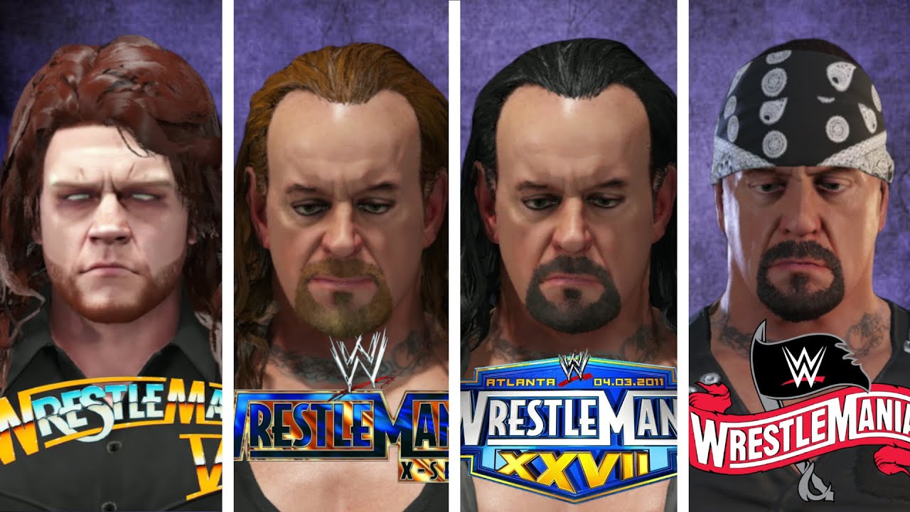 Я перемоделировал все матчи Undertakers WrestleMania!