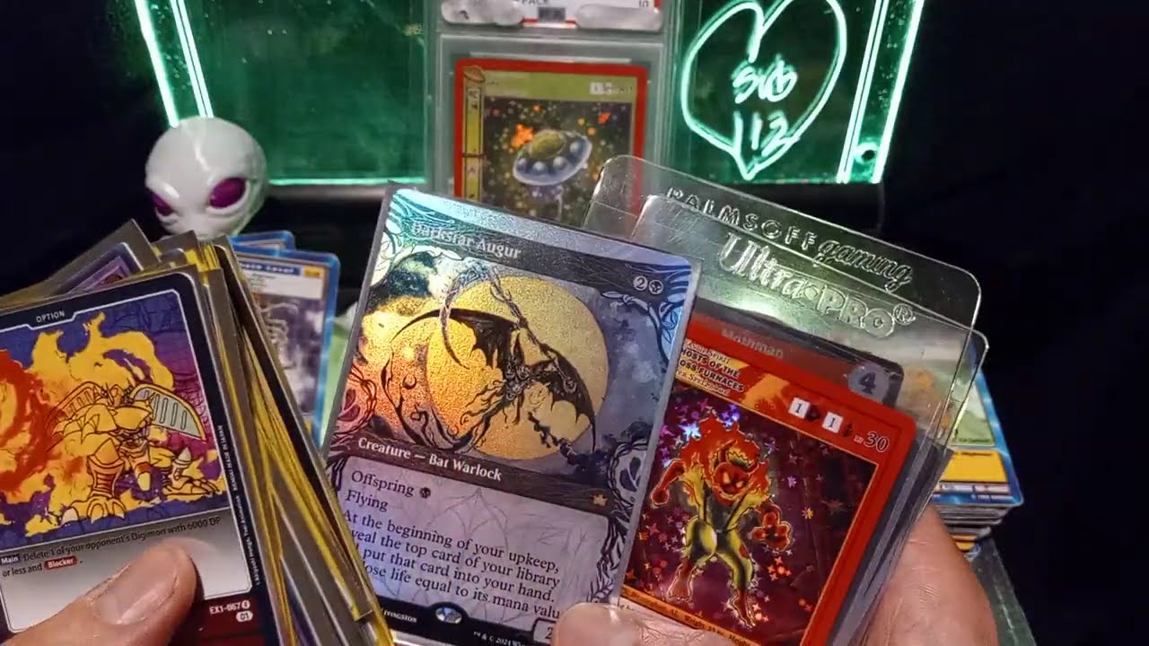 Rambling about TCG Digimon, YuGiOh, MTG, Pokemon, MetaZoo Opening