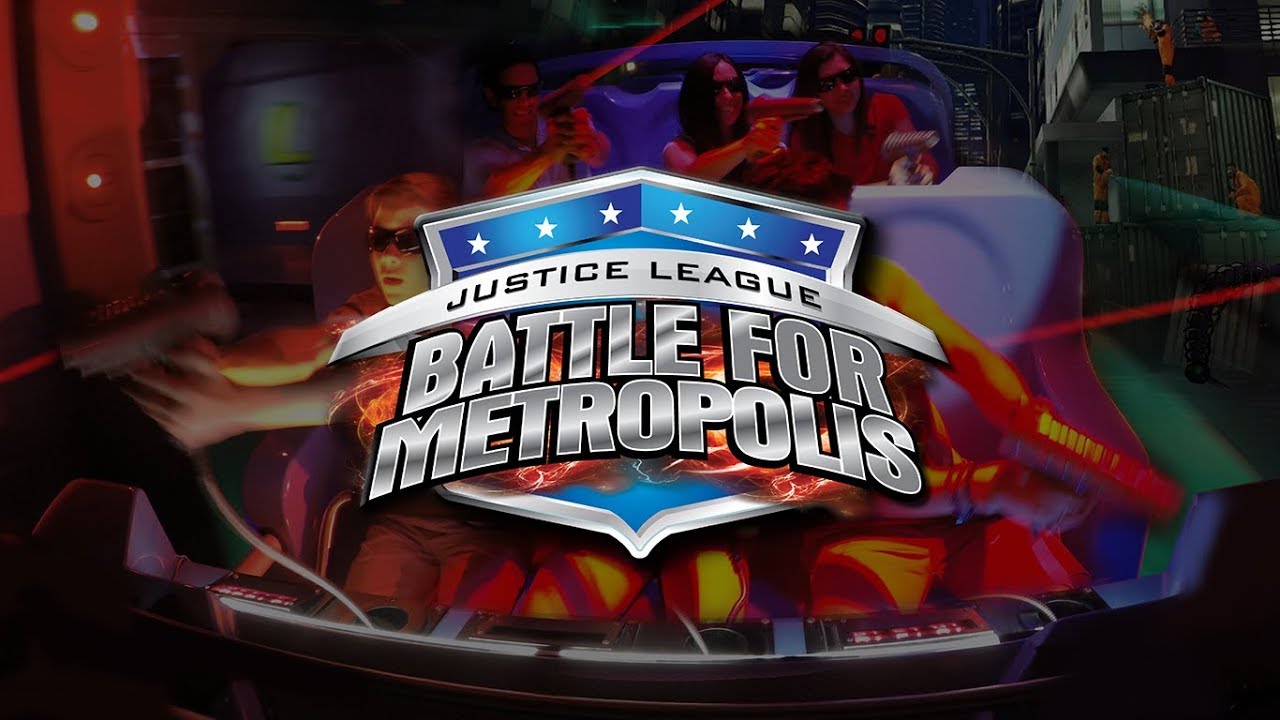 Official JUSTICE LEAGUE: Battle for Metropolis POV | Six Flags Over Texas