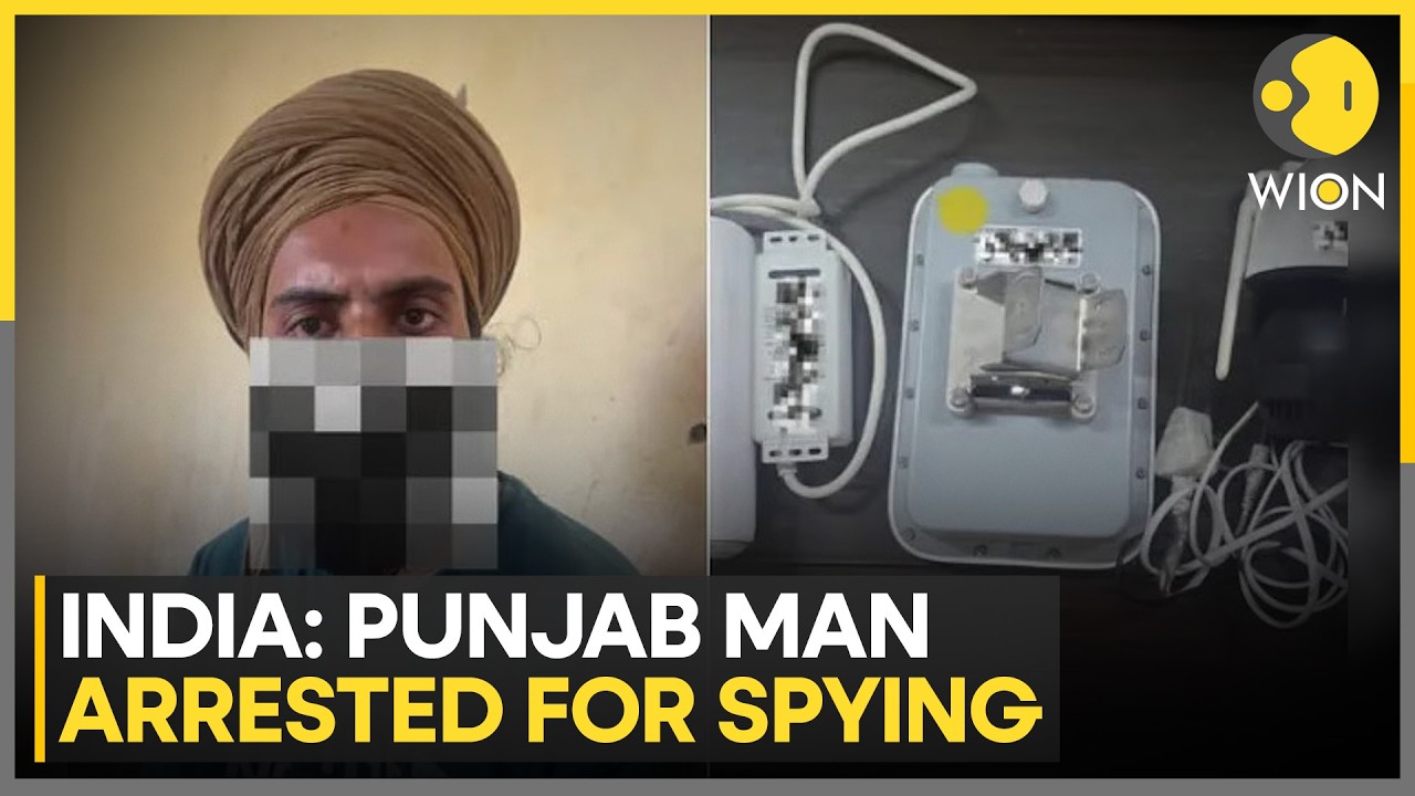 Punjab: Man Arrested on Charges of Spying For Pak-Based Handlers | WION News