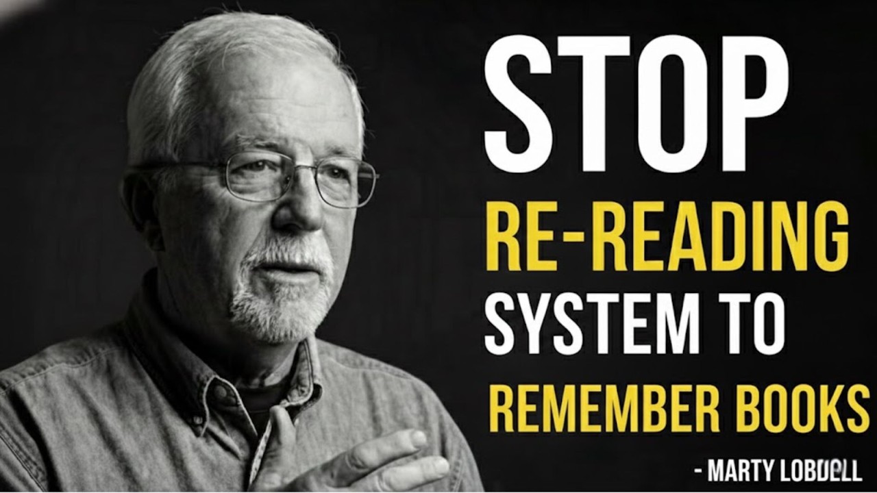 Stop Rereading: The System to Memorize Books | Marty Lobdell