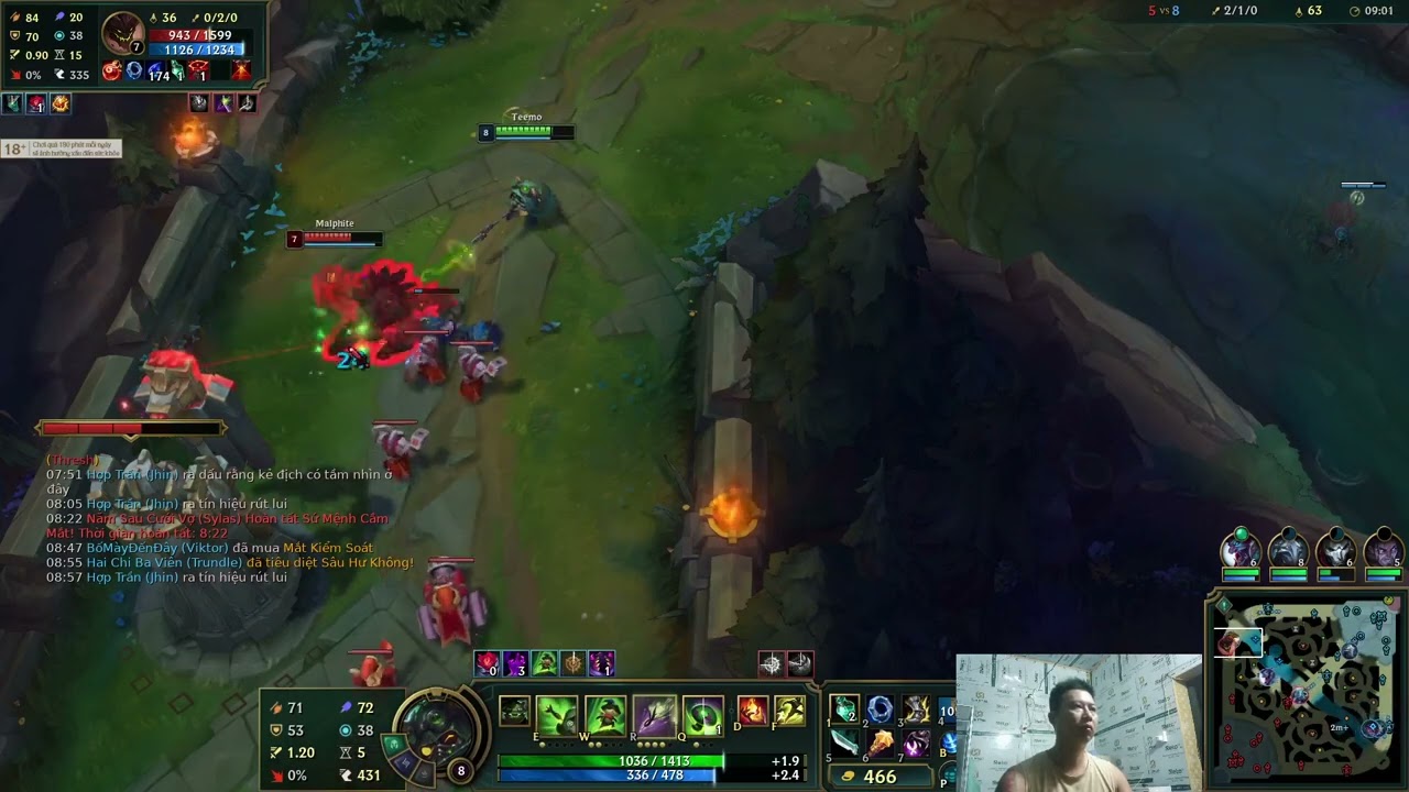 Teemo Solo Top Malphite