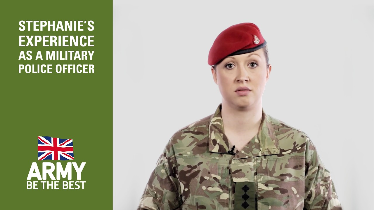 Stephanie - Military Police Officer - Army Jobs