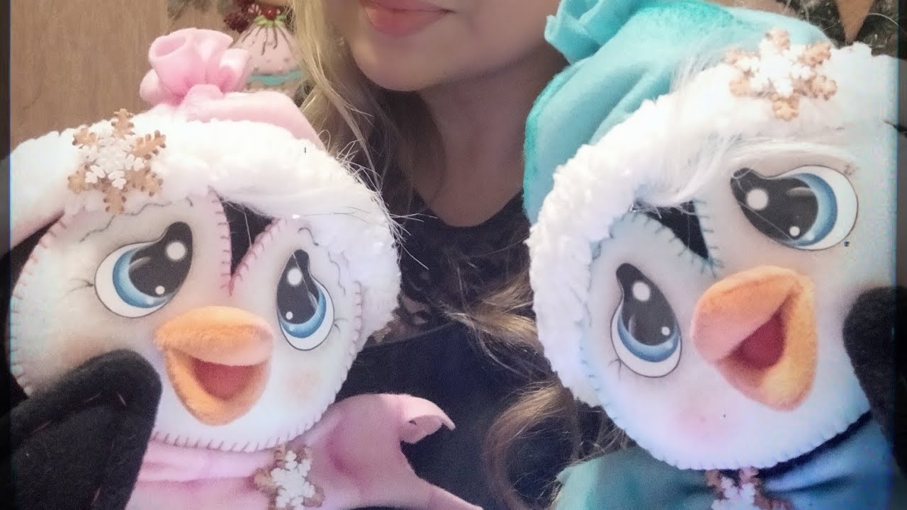 Ternura Navideña Pingüino Lucas