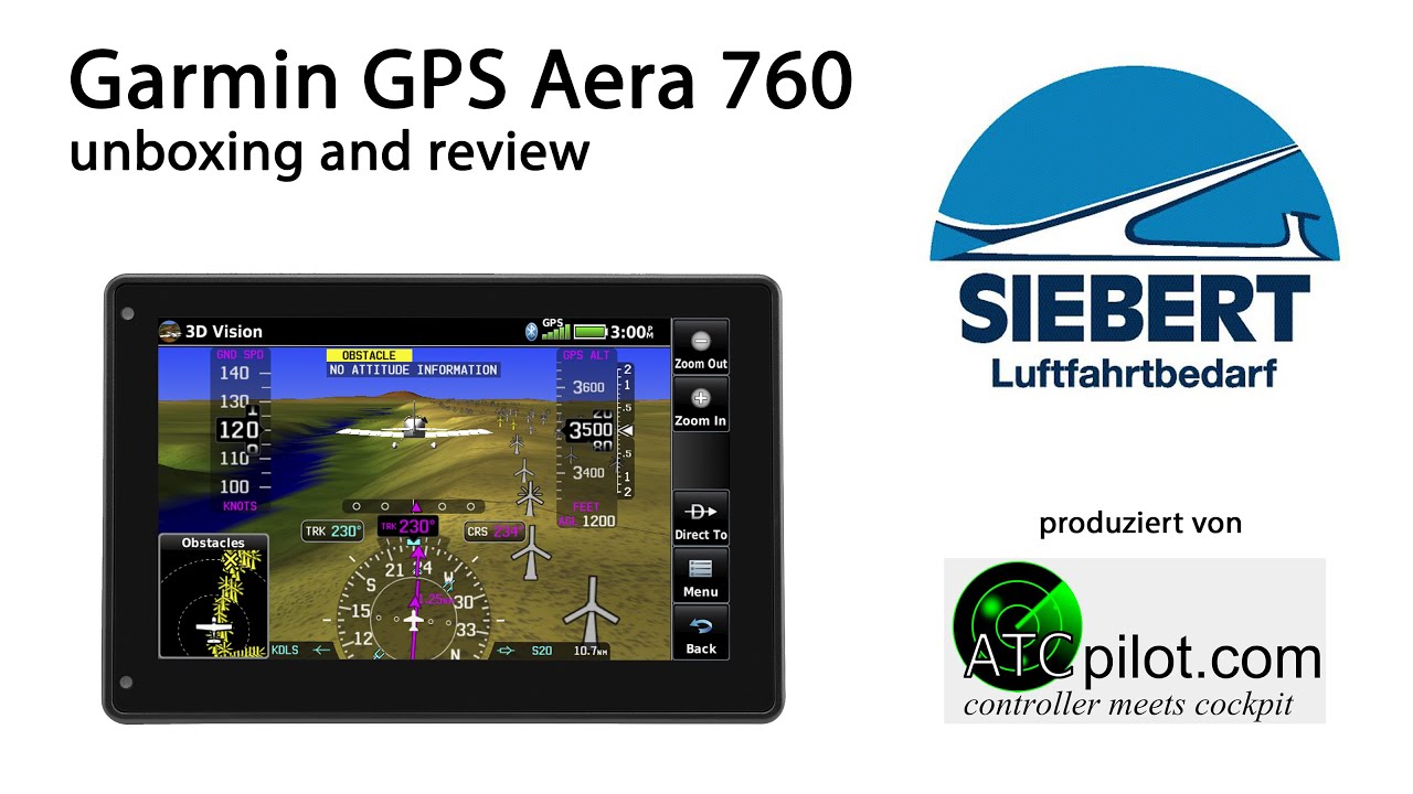Garmin Aera 760 GPS | Unboxing and Review - deutsch