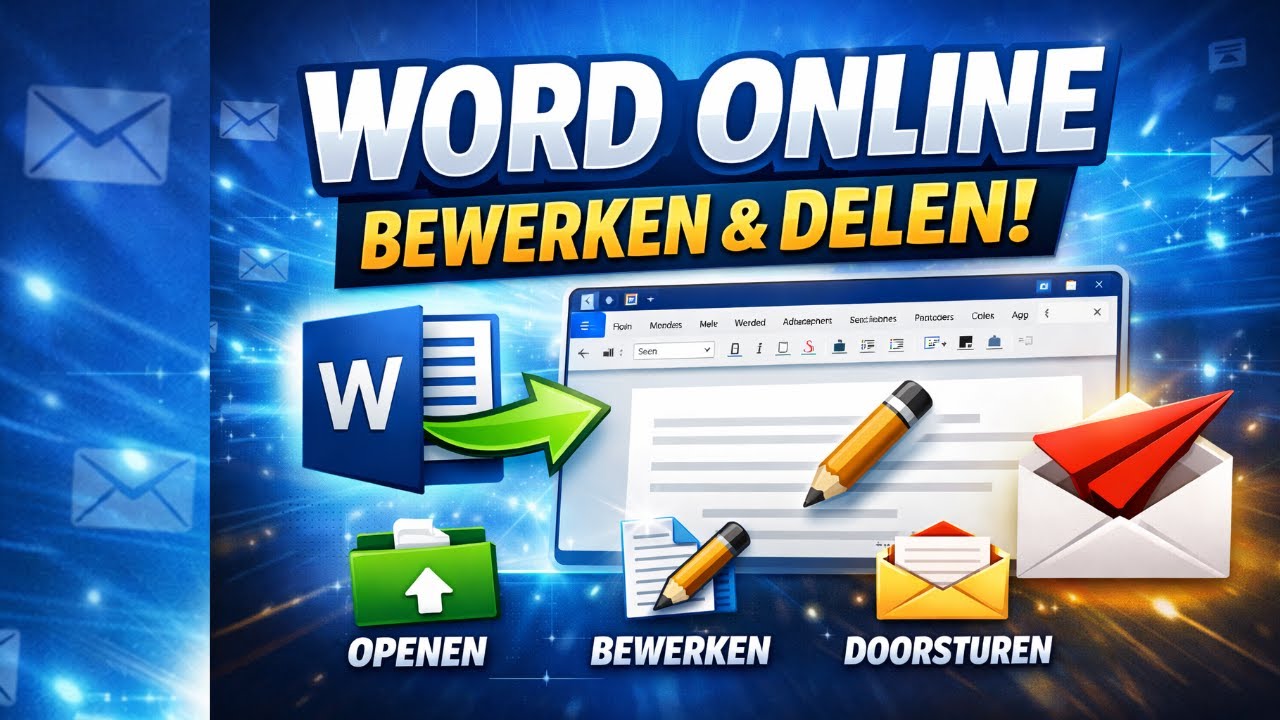 Word Online gebruiken: Document openen, bewerken & delen (Stap-voor-stap)