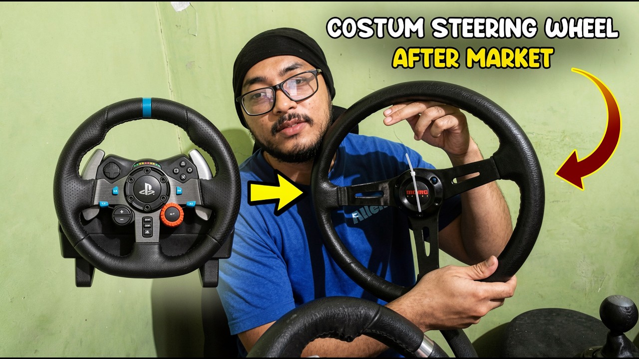 CARA MEMASANG STEERING MOBIL CUSTOM/AFTERMARKET DI LOGITECH G29 G920 !